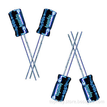 Aluminum Electrolytic Capacitor, 6.3 to 63V Rated Voltage, -40 to 85°C Operating Temperature